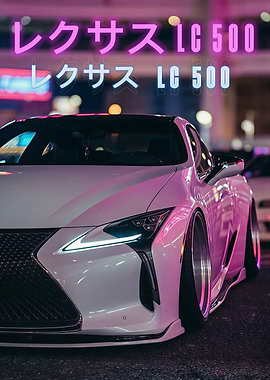 Lexus LC 500 At Daikoku