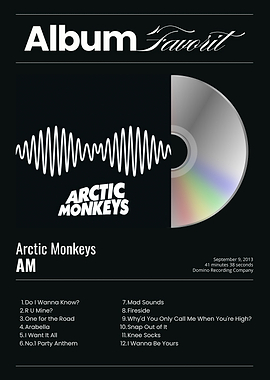 Arctic Monkeys AM Album Cover