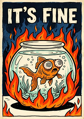 The Monday Fish - It's Fine. Everything Is Fine.