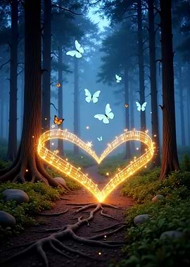 Enchanted Forest Harmonical Heartbeat