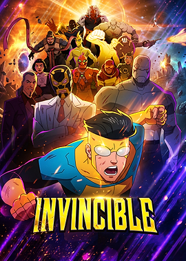 Invincible Comic Book Poster