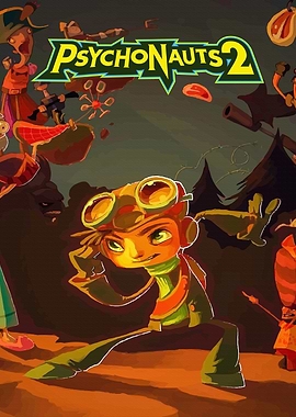 Psychonauts 2 Game Cover