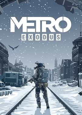 Metro Exodus Game Cover Art