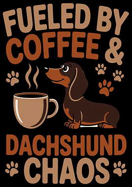 Fueled by Coffee and Dachshund Chaos