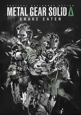 Metal Gear Solid Snake Eater Poster