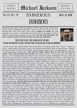 Michael Jackson Dangerous