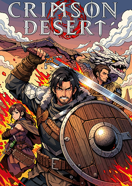 Crimson Desert Game Art