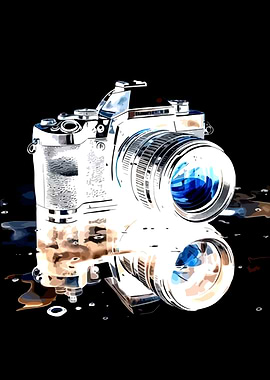 Retro Camera Reflection