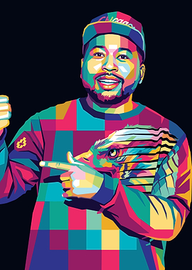 DJ Akademiks Pop Art