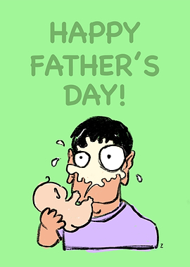 Dad Life — Funny Happy Father's Day Gift Print