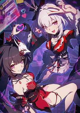 Honkai Star Rail Sparxie and Sparkle