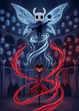 Hollow Knight Characters in Arena