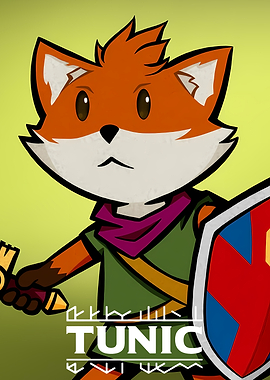 Tunic Fox Warrior with Sword and Shield