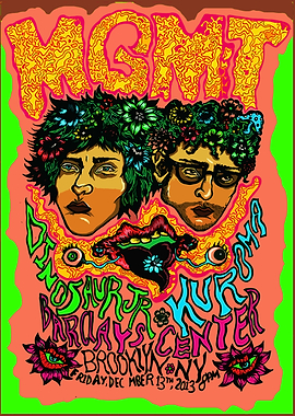 MGMT Concert Poster
