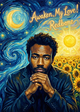 Awaken, My Love! Redbone Painting
