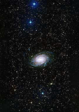 Spiral Galaxy in Deep Space