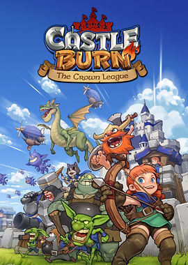 Castle Burn The Crown League Game Art