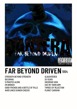 Pantera Far Beyond Driven Album Art