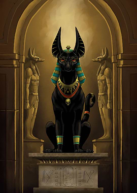 Abode of Anubis in Egyptian Temple