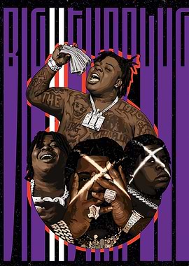 BigXthaPlug Rapper with Money and Crew