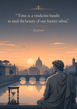 Raphael's Quote on Time and Beauty