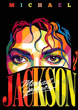 Michael Jackson Pop Art Portrait