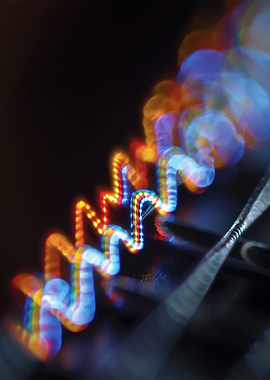Abstract Light Trails