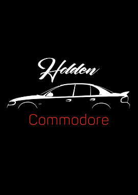 Holden Commodore Car Silhouette