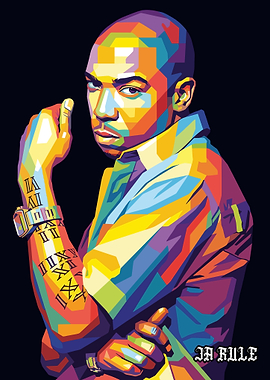 Ja Rule WPAP Portrait