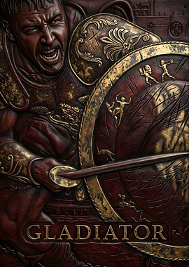 Gladiator Movie Poster Relief