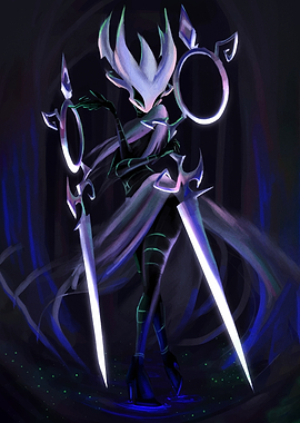 The White Lady with Scissor Blades