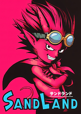 Sand Land Character with Goggles