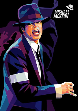 Michael Jackson Pop Art Portrait