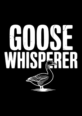 Goose Whisperer Text Art