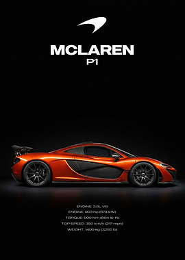 McLaren P1 Supercar