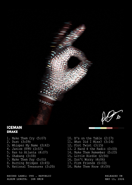 Drake Iceman Album Cover