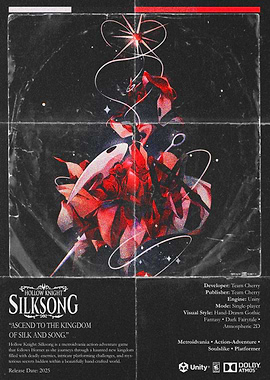 Hollow Knight Silksong Game Poster
