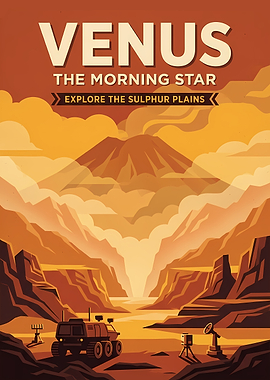 Venus Exploration Poster
