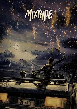 Mixtape Car Ride with Fireworks