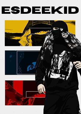 Esdeekid Fashion with Skull Scarf