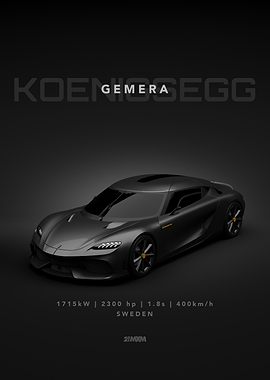 Koenigsegg Gemera Sports Car