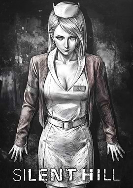 Silent Hill Nurse Artwork