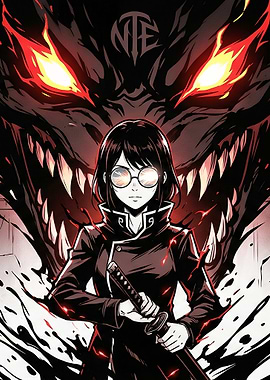 Katana and Monster