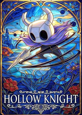 Hollow Knight Stained Glass Art