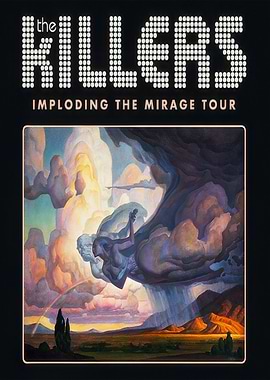 The Killers Imploding the Mirage Tour Art