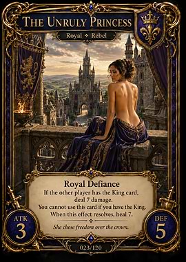 The Unruly Princess Card