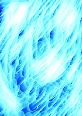 Abstract Blue Swirls