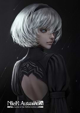 Nier: Automata 2B Portrait