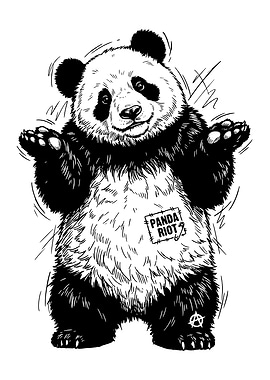 Panda Riot Anarchy Panda