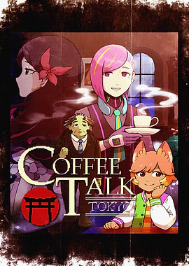 Coffee Talk Tokyo Game Art